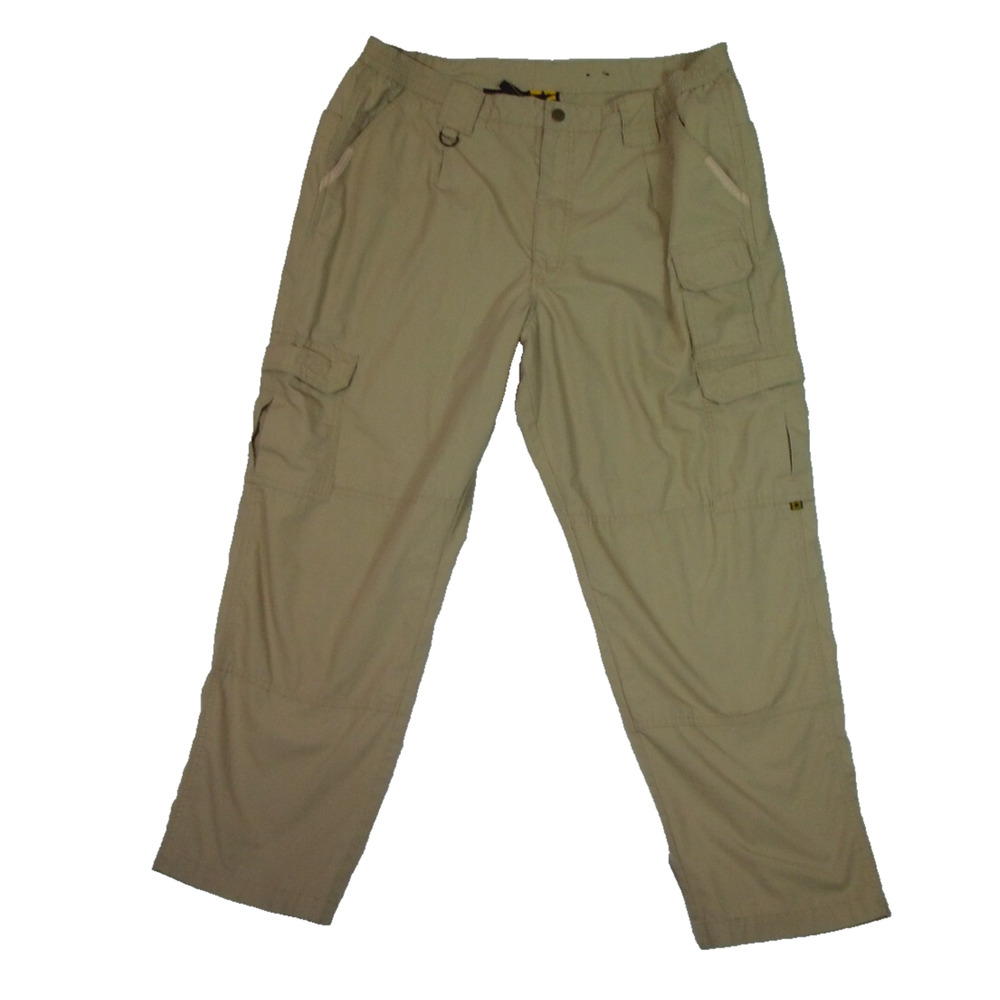 Propper Tactical Pants Men's 42x30 Beige Ripstop BDU Cargo Outdoor Hiking Work